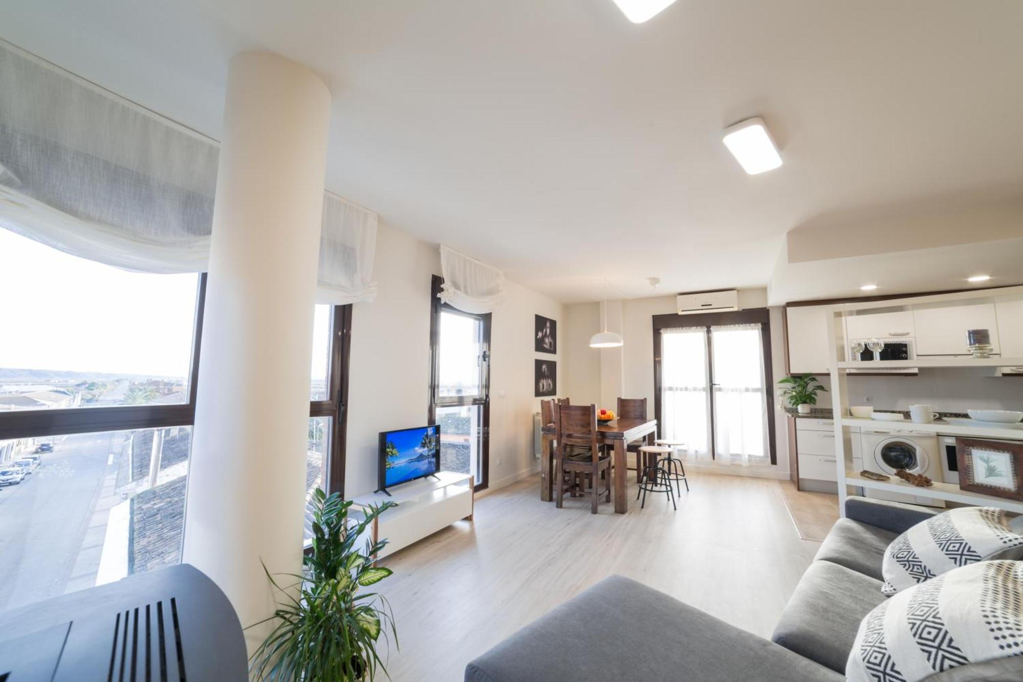 Apartamento Atico Bardenas Arguedas Exteriör bild